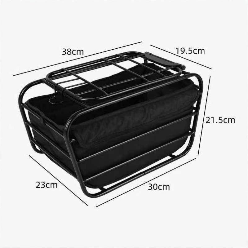 Bike Cargo Rack - 【YA】2-in-1 Dog Bike Basket For Rear