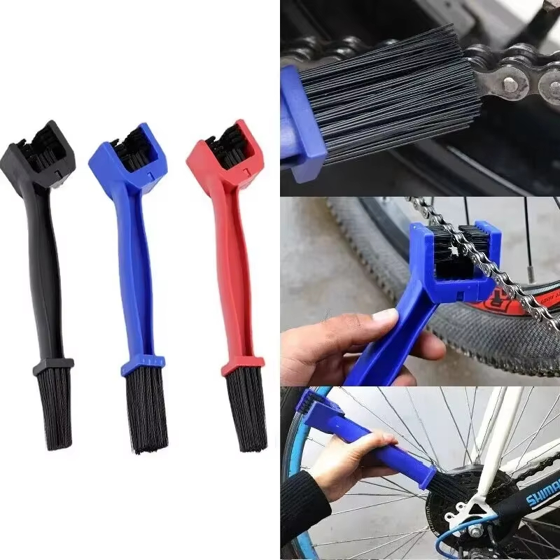 Bike Chain Cleaner - Portable Plastic Chain Cleaner Brush For