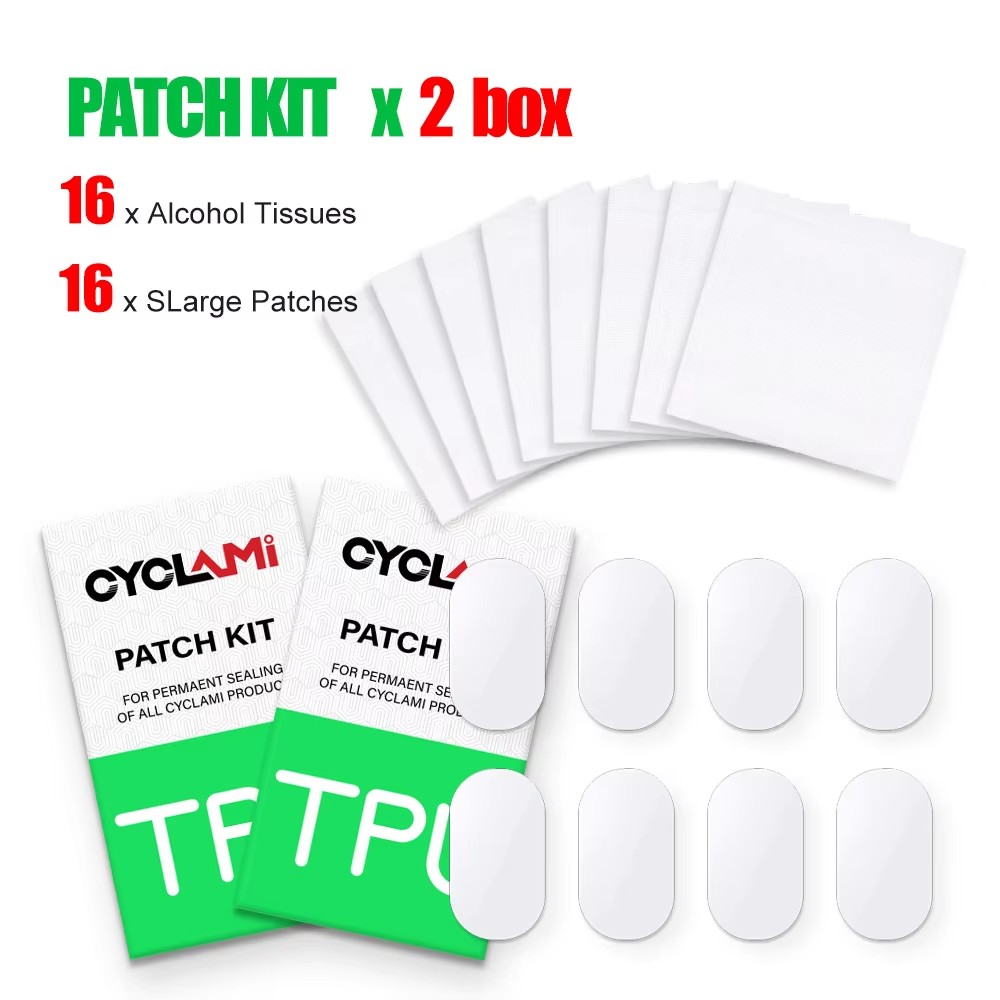 Bike Tube Repair Kit - CYCALMI 16/80Pcs Bike Inner Tube Tire