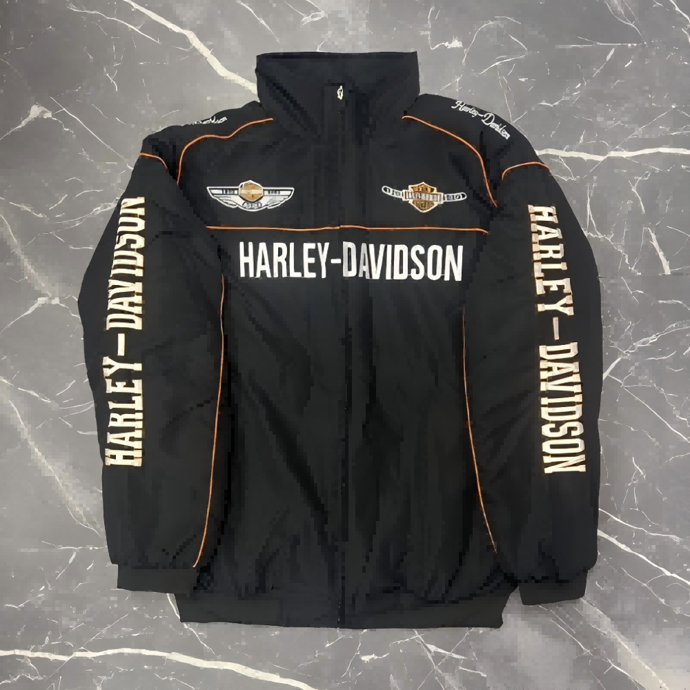 Cycling Gear For Men - Harley Davidson Man Embroidery Jacket Autumn