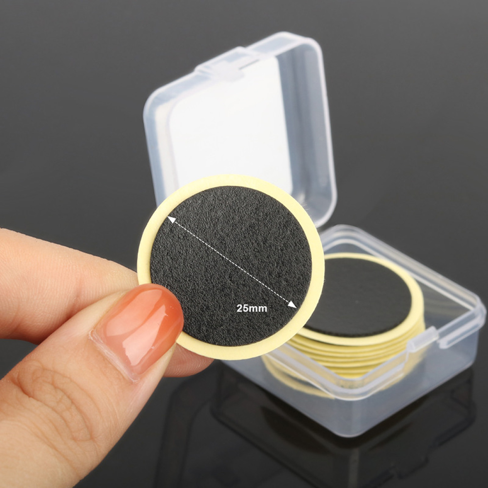 Bike Tube Repair Kit - Inner Tube Patches Rubber Bike Repair