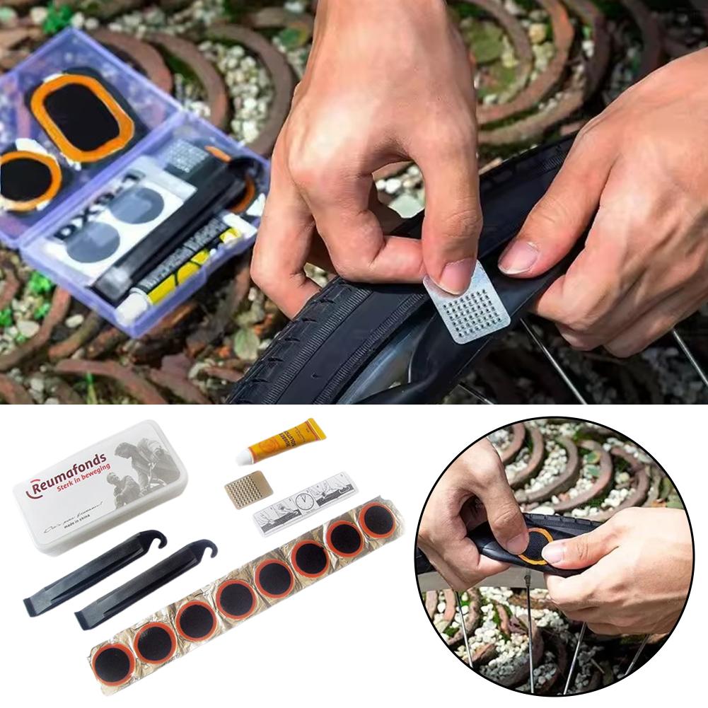 Bike Tube Repair Kit - Lightweight Bike Tire Repair Kit -
