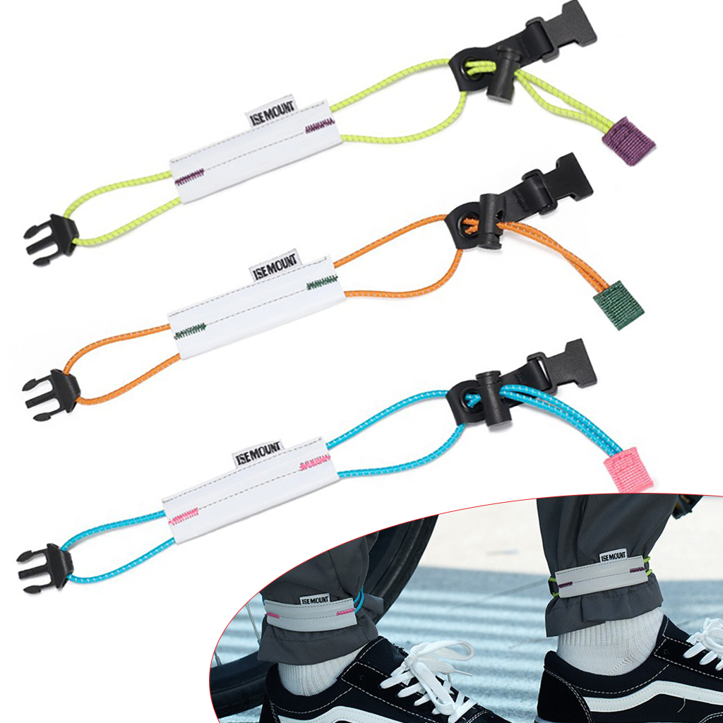 Cycling Gear For Men - Reflective Cycling Pants Strap Adjustable Bike