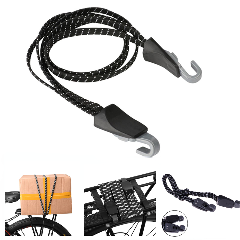 Bike Cargo Rack - Bicycle Luggage Rope Mountain Bike Elastic