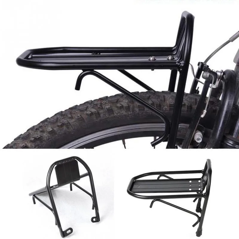 Bike Cargo Rack - Bike Front Rack Aluminum Alloy Luggage