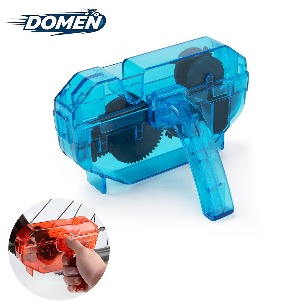 Bike Chain Cleaner - DOMEN Bicycle Chain Cleaner Bike Scrubber