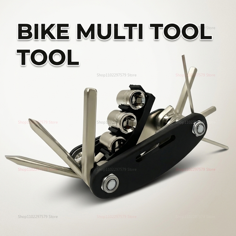 Cycling Gear Essentials - 16 in 1 Mountain Bike Multi