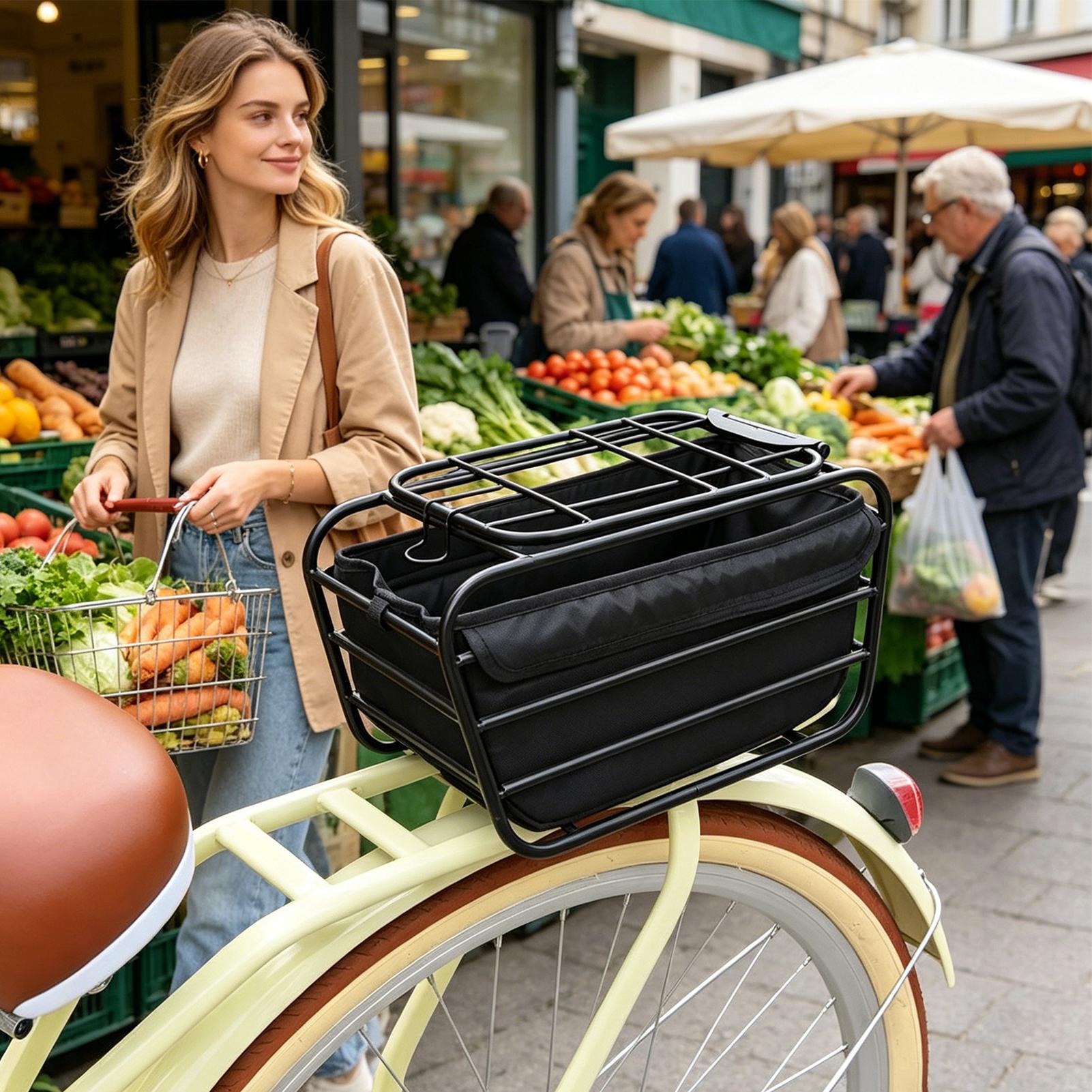 Dog Bike Basket For Rear Rack  - đánh giá và giá Bike Cargo Rack