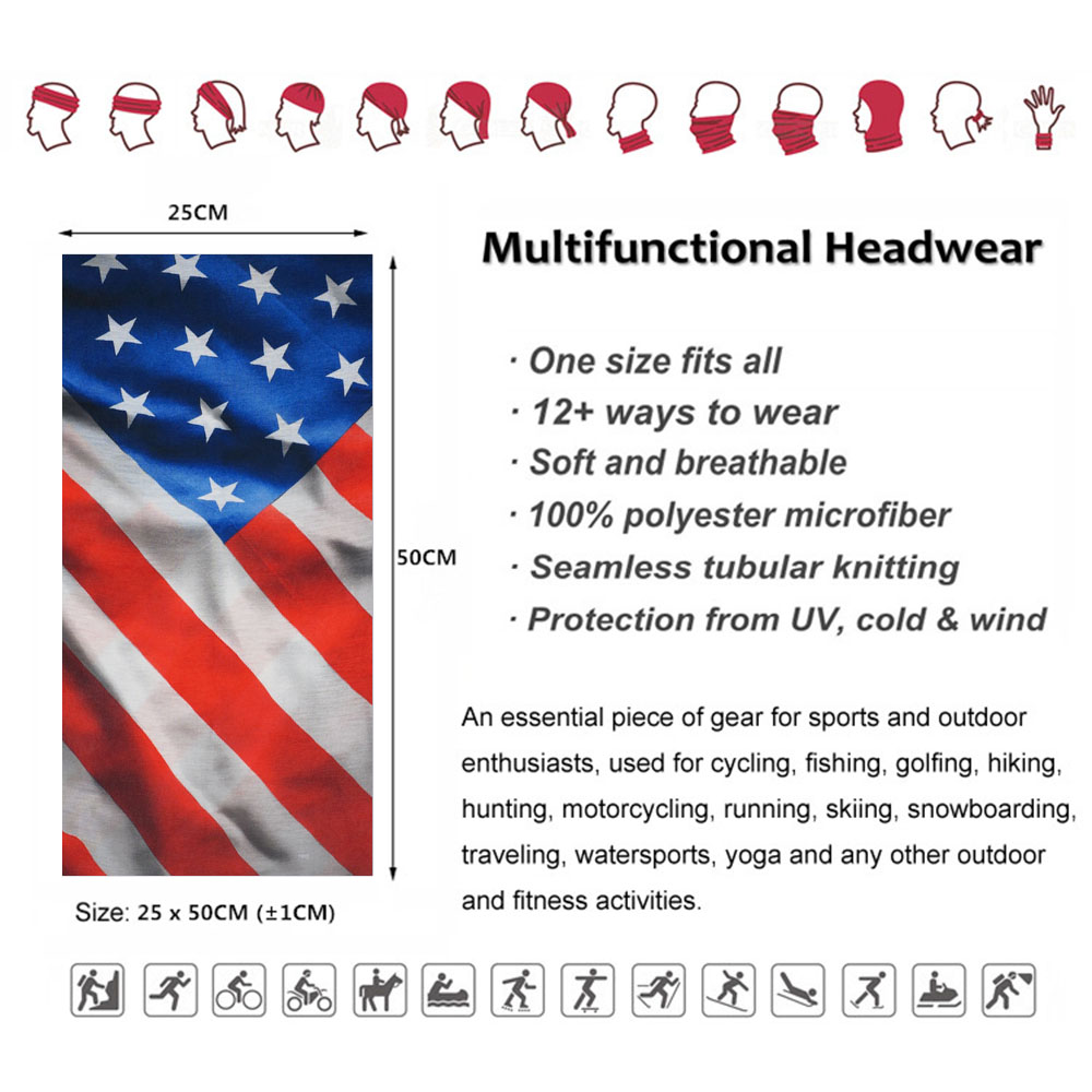 USA Flag Pattern Sun Protectiv - đánh giá và giá Cycling Gear For Men