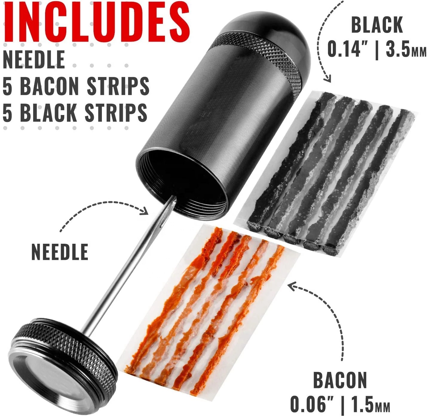 Bike Tubeless Tire Repair Kit  - đánh giá và giá Bike Tube Repair Kit