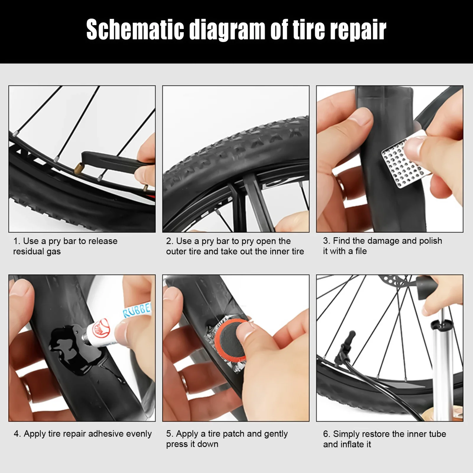 2026-Bike Tire Repair Kit Conv - đánh giá và giá Bike Tube Repair Kit