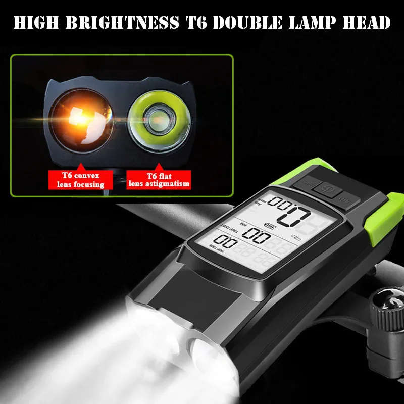 3 in 1 Bicycle Horn Speedomete - đánh giá và giá Bike Bell
