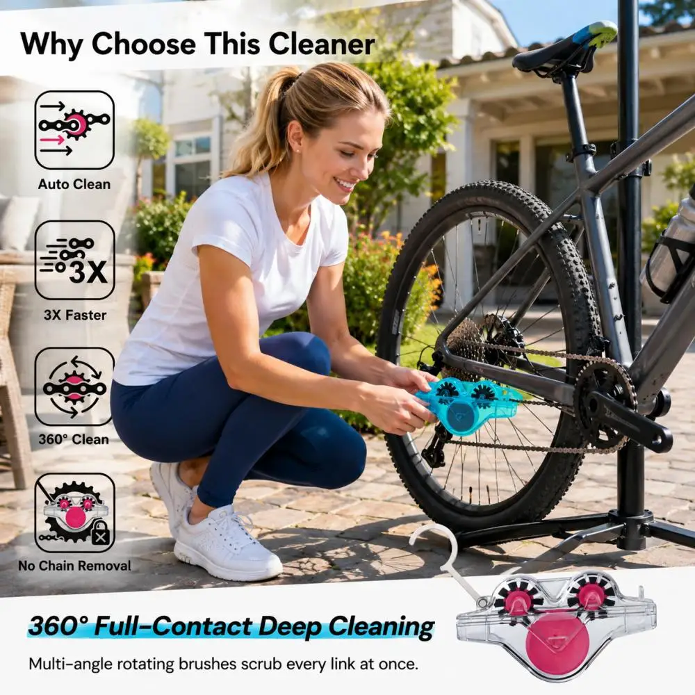 MTB Road Bike Chain Cleaner To - đánh giá và giá Bike Chain Cleaner