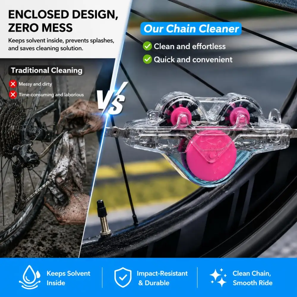 MTB Road Bike Chain Cleaner To - đánh giá và giá Bike Chain Cleaner