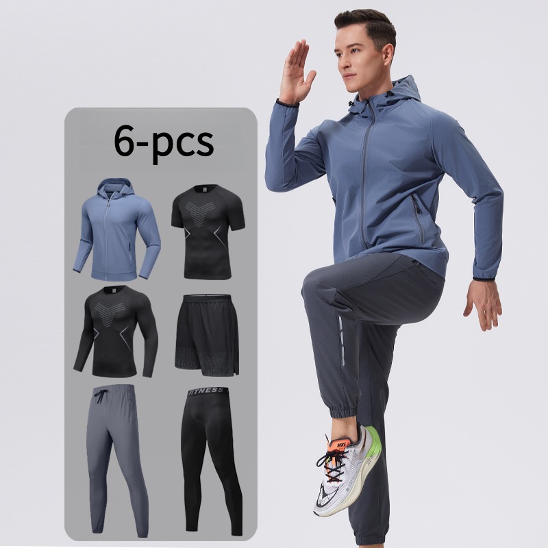 Men's 6-Piece Sportswear Set w - đánh giá và giá Cycling Gear For Men