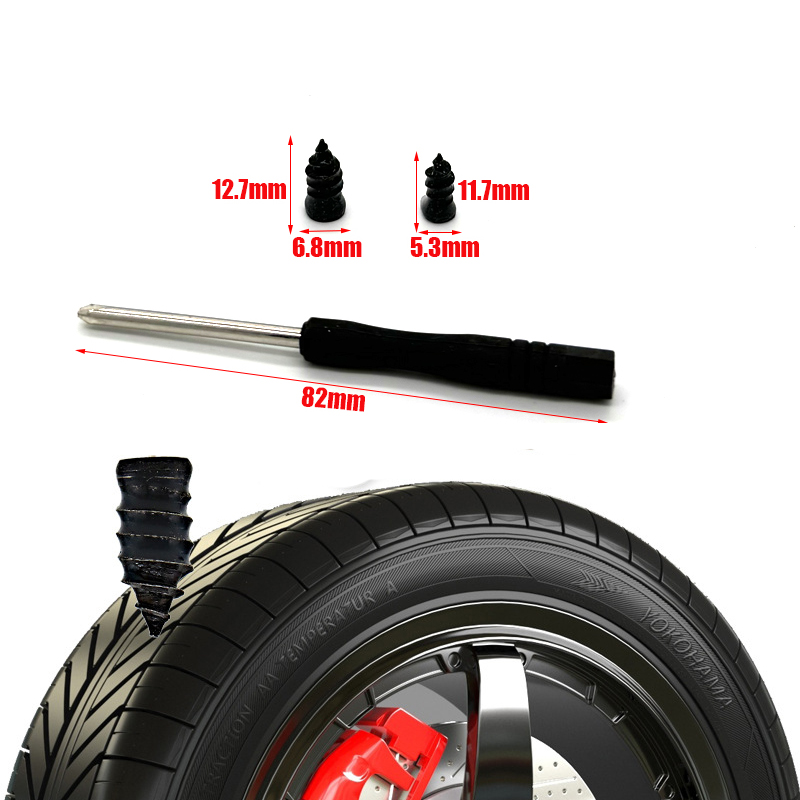 12PCS 24PCS Motorcycle Vacuum  - đánh giá và giá Bike Tube Repair Kit