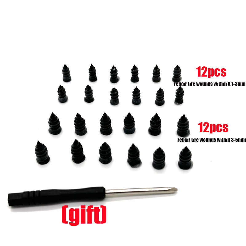12PCS 24PCS Motorcycle Vacuum  - đánh giá và giá Bike Tube Repair Kit