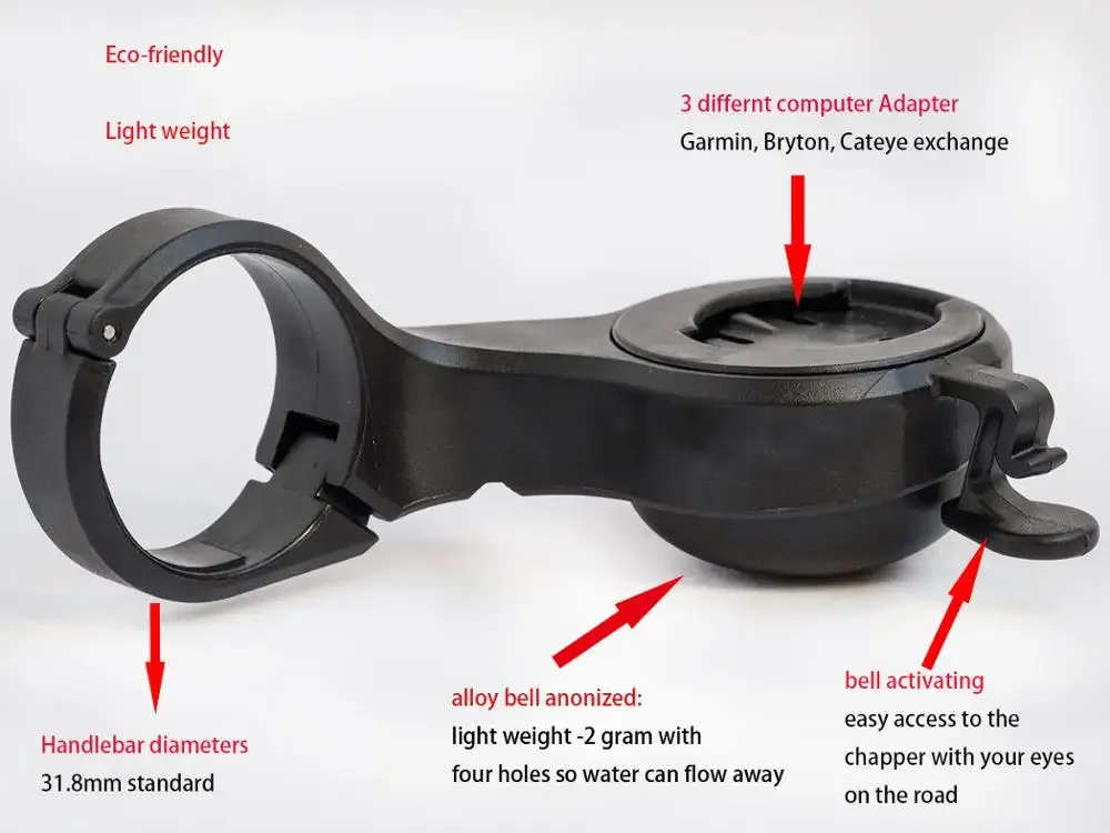 Cycling Bike Computer Mount Wi - đánh giá và giá Bike Bell