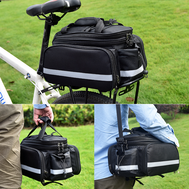 Bicycle Carrier Bag Large Capa - đánh giá và giá Bike Cargo Rack