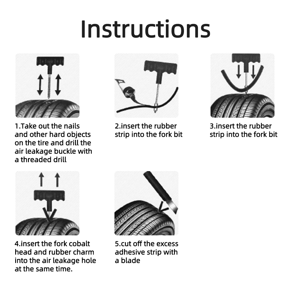 Car Motorcycle Tire Repair Too - đánh giá và giá Bike Tube Repair Kit