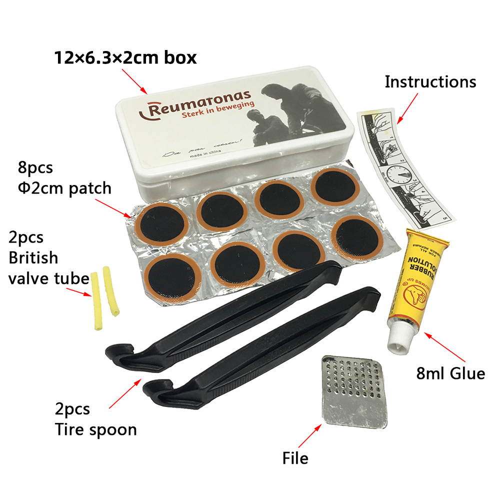 Thương Hiệu Xe Đạp Xe Đạp Phẳn - đánh giá và giá Bike Tube Repair Kit