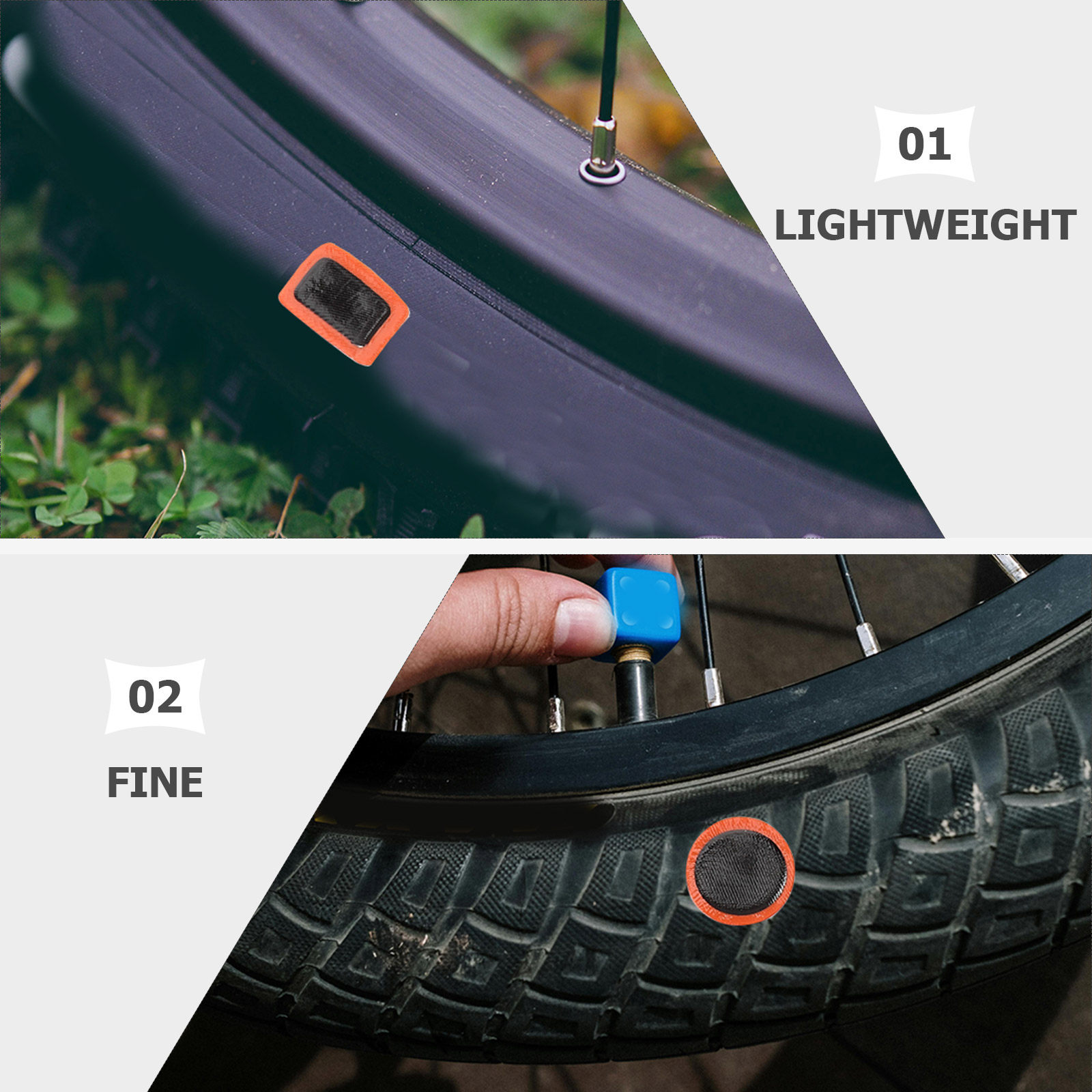 2Sheets Bike Tire Repair Patch - đánh giá và giá Bike Tube Repair Kit