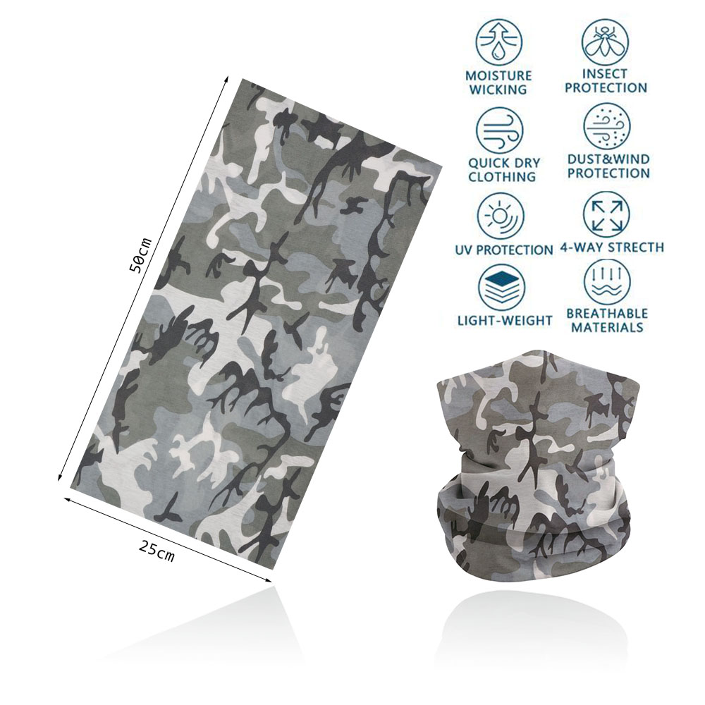 CM01-CM33 Camo Printed Bandana - đánh giá và giá Cycling Gear For Men