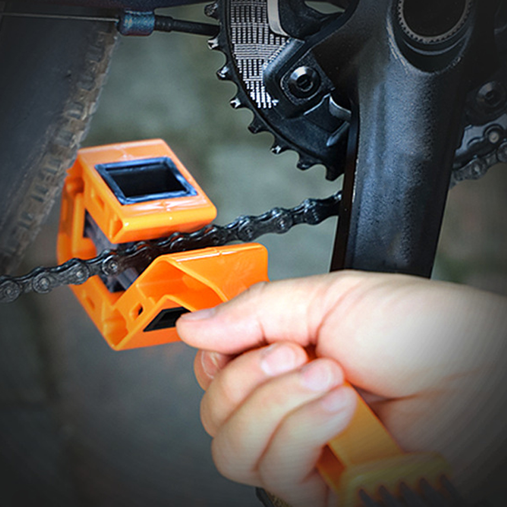 Double Head Bicycle Chain Clea - đánh giá và giá Bike Chain Cleaner