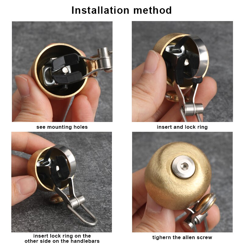 Chuông Xe Đạp Retro Cổ Điển Rõ - đánh giá và giá Bike Bell