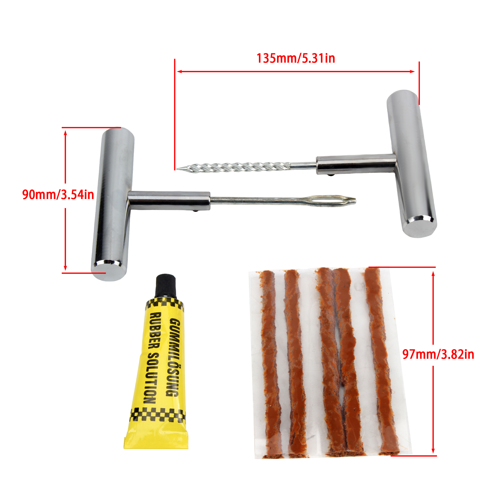 Universal Motorcycle Tire Repa - đánh giá và giá Bike Tube Repair Kit