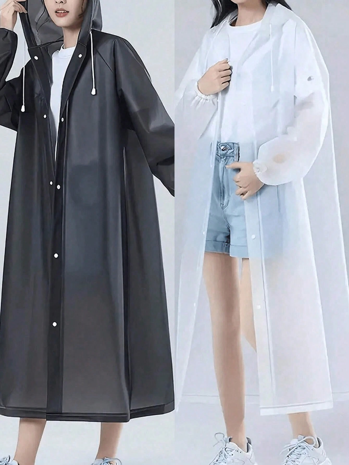 Long EVA Unisex Raincoat Thick - đánh giá và giá Cycling Gear Essentials